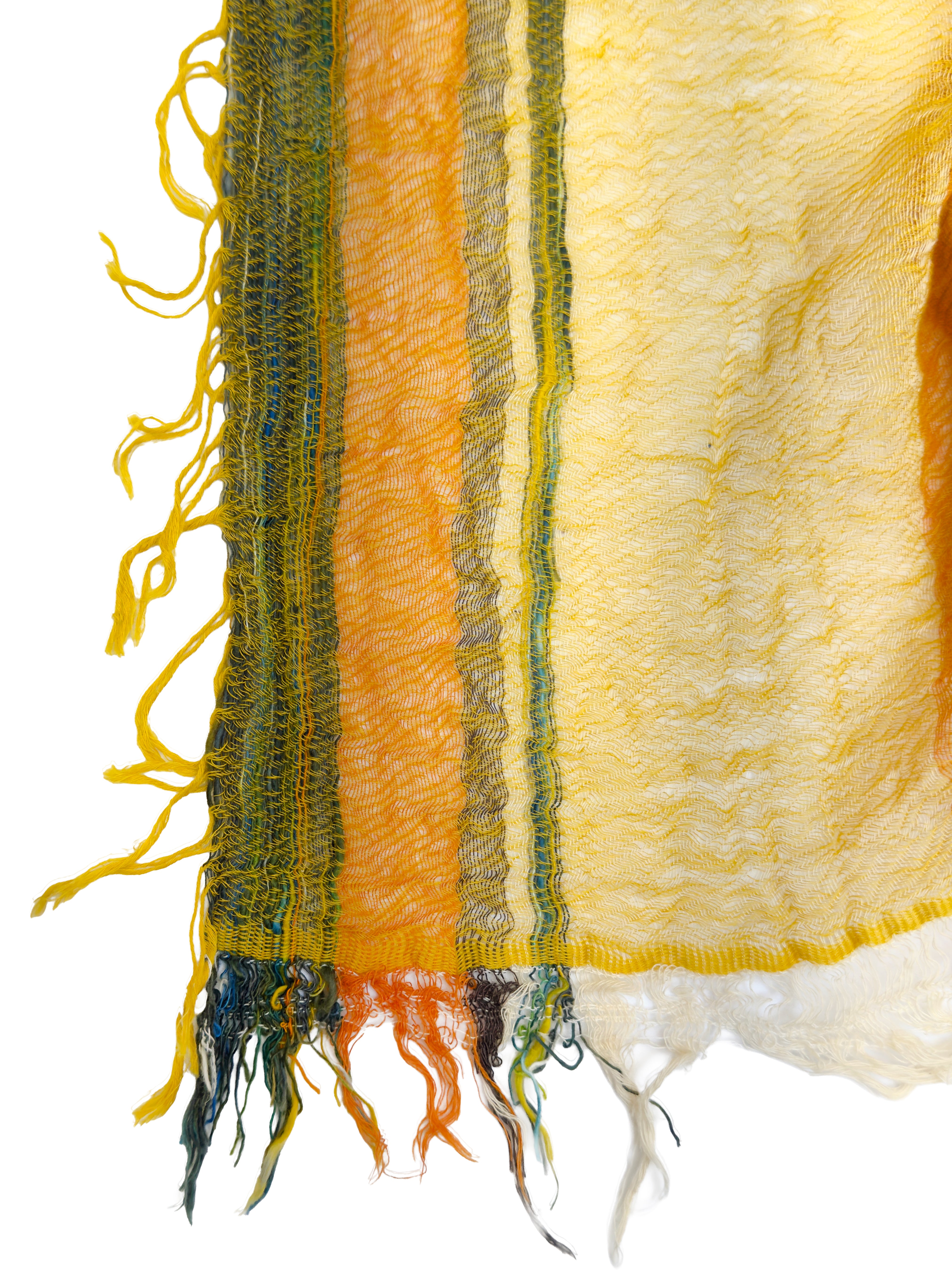 TAMAKI NIIME Small Cotton-gauze Scarf - Sunny-side Up