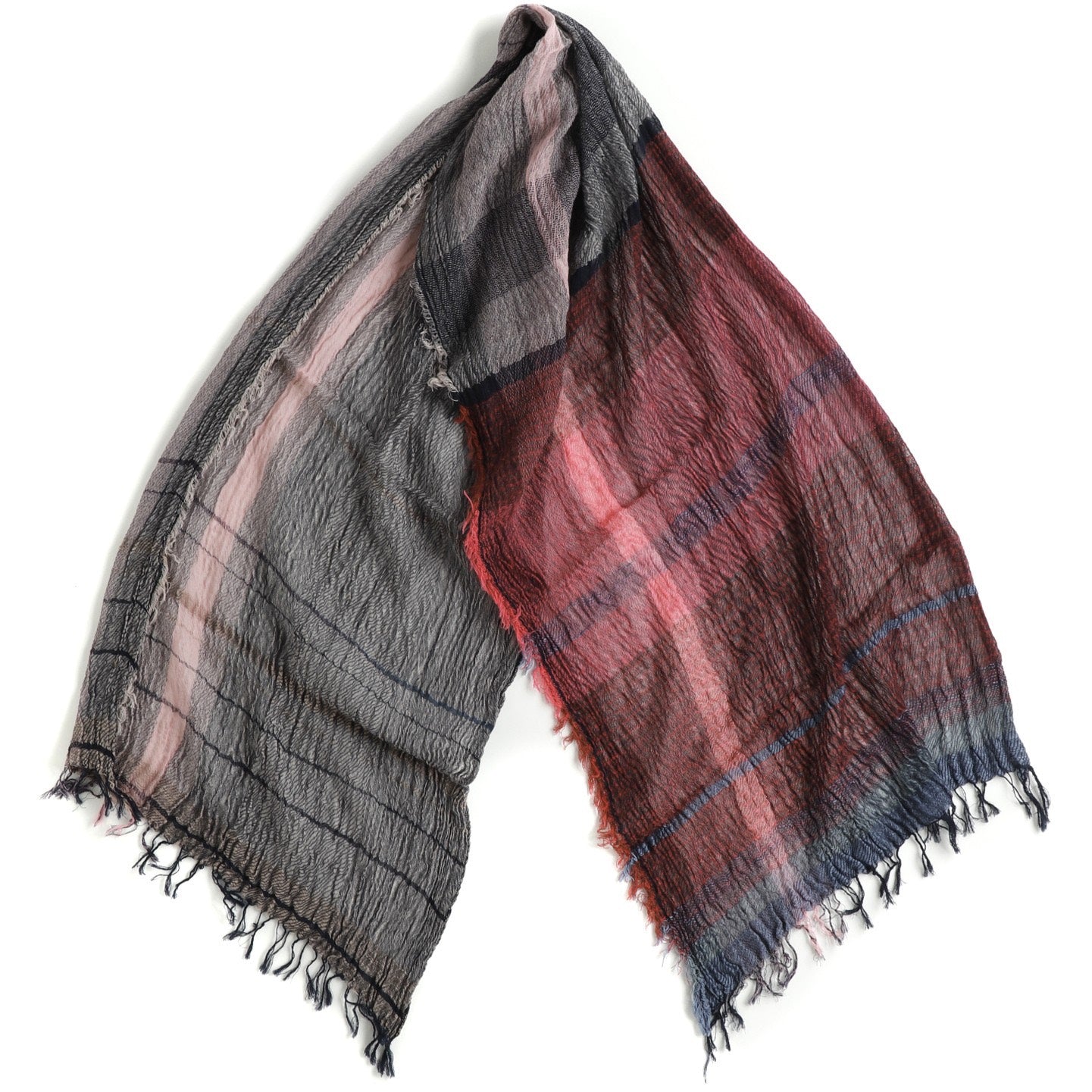 TAMAKI NIIME Medium Cotton-gauze scarf - #34 Sunset Mist