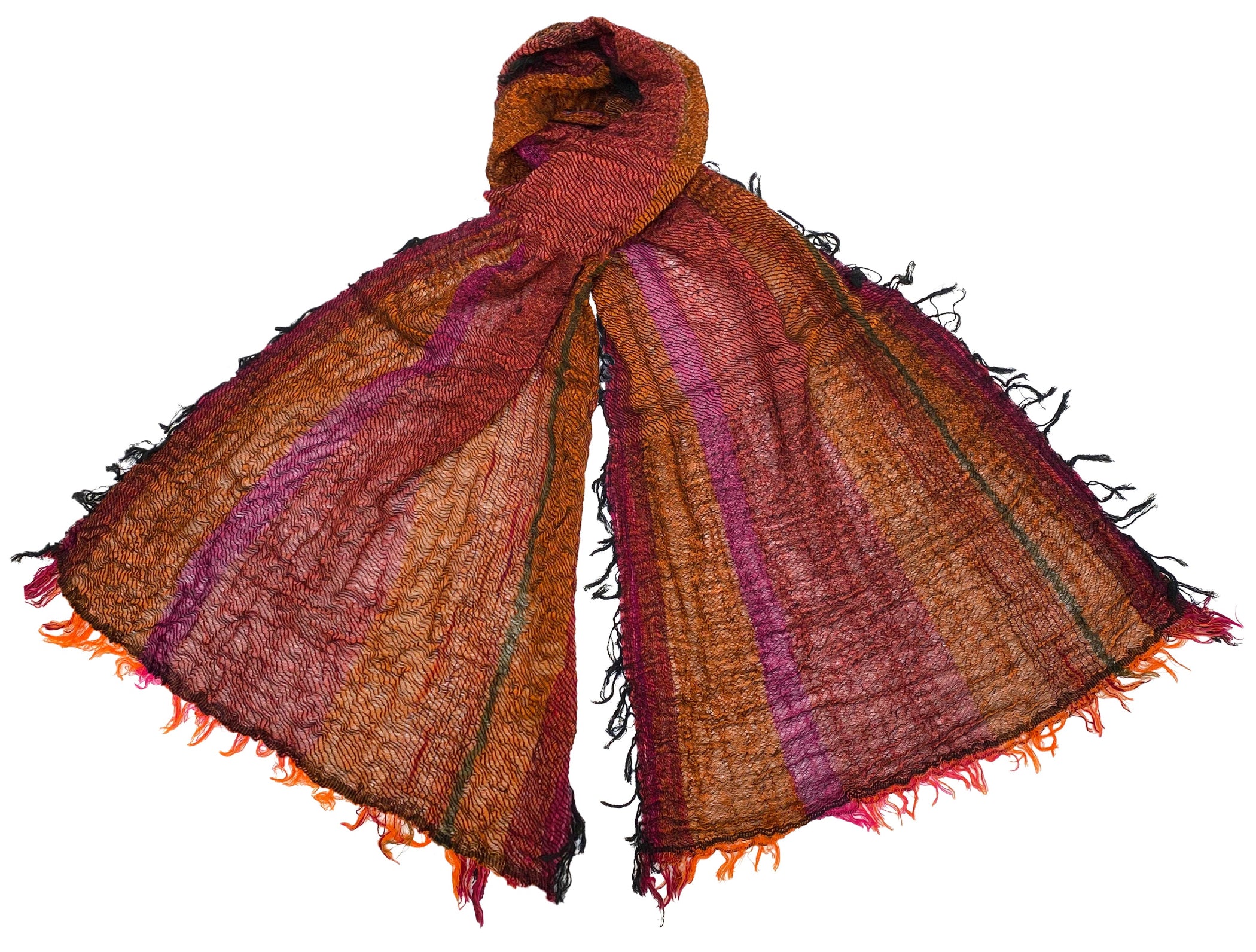TAMAKI NIIME Small Cotton-gauze Scarf - Firecracker