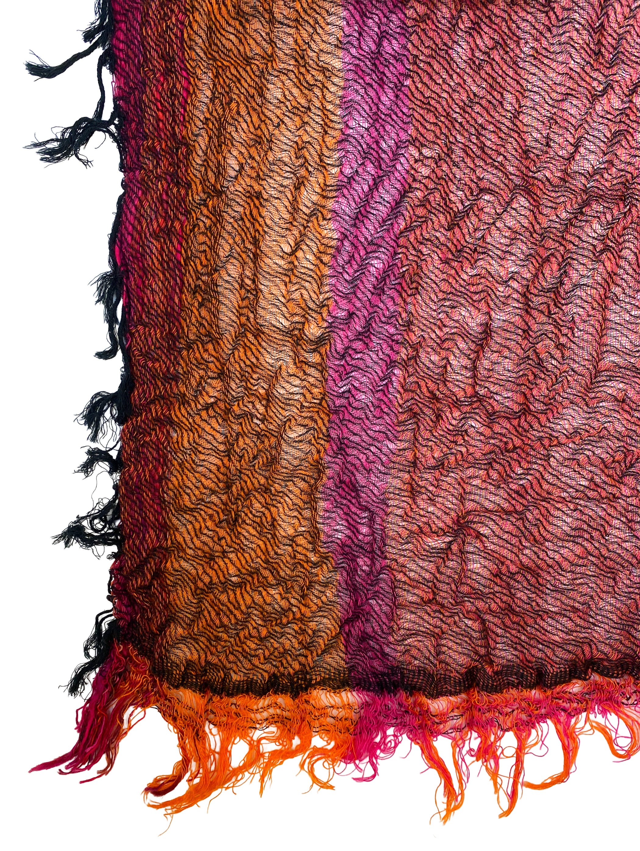 TAMAKI NIIME Small Cotton-gauze Scarf - Firecracker