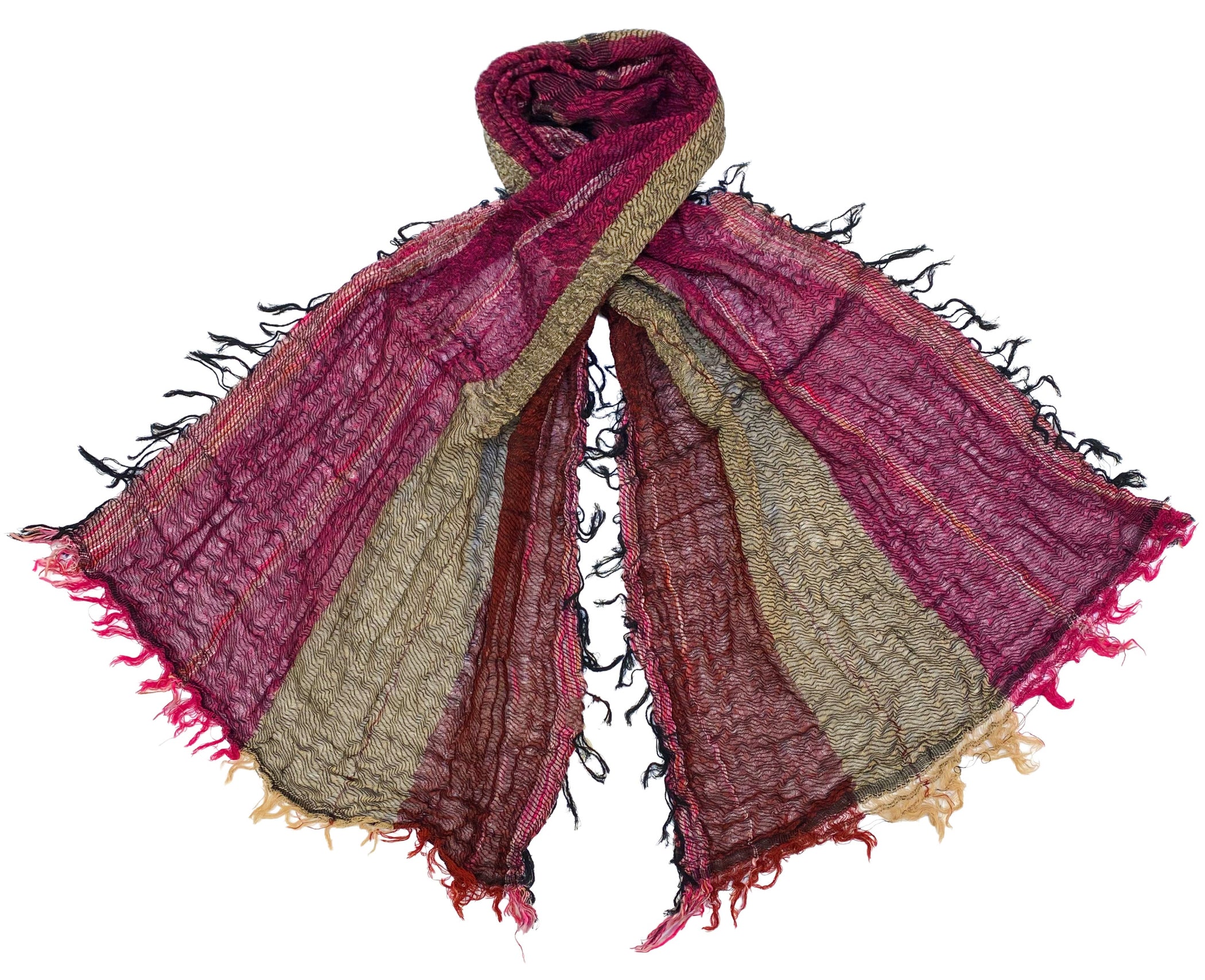 TAMAKI NIIME Small Cotton-gauze Scarf - Sugar Plum