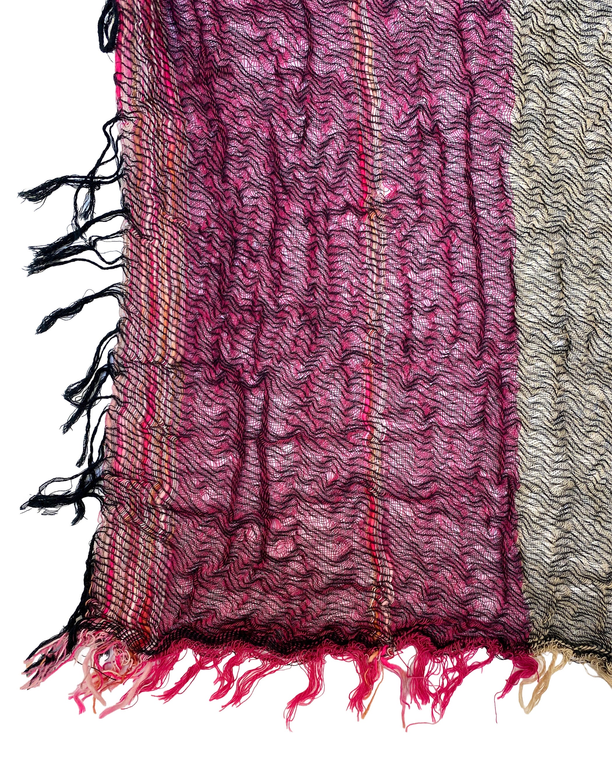 TAMAKI NIIME Small Cotton-gauze Scarf - Sugar Plum