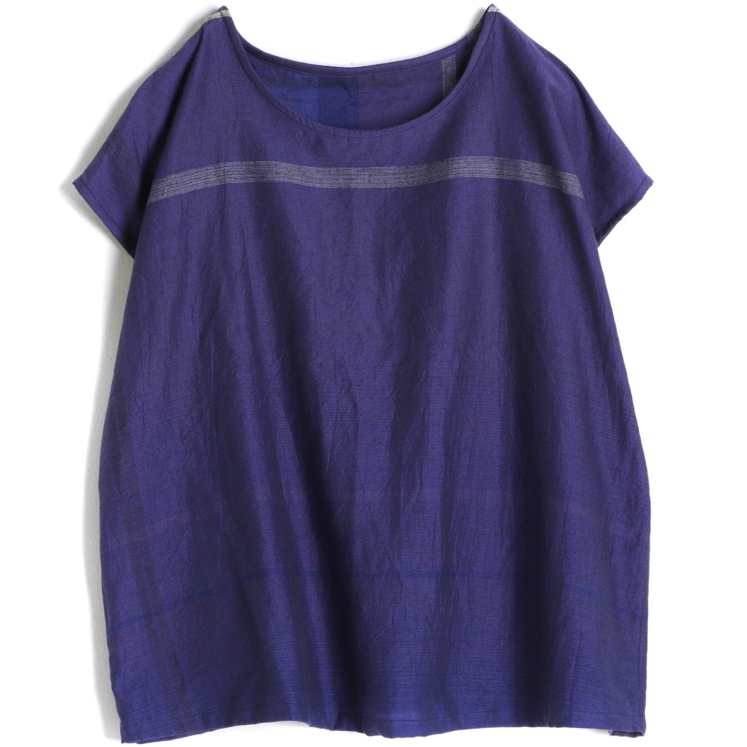 Tamaki Niime Striped Cap Sleeve Top - Treasured Creature