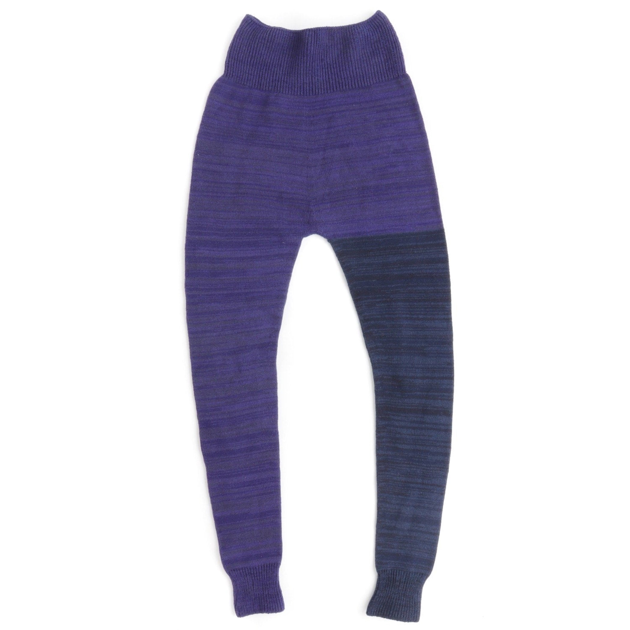 TAMAKI NIIME Ribbed Waist Knit Leggings - Twelfth Night