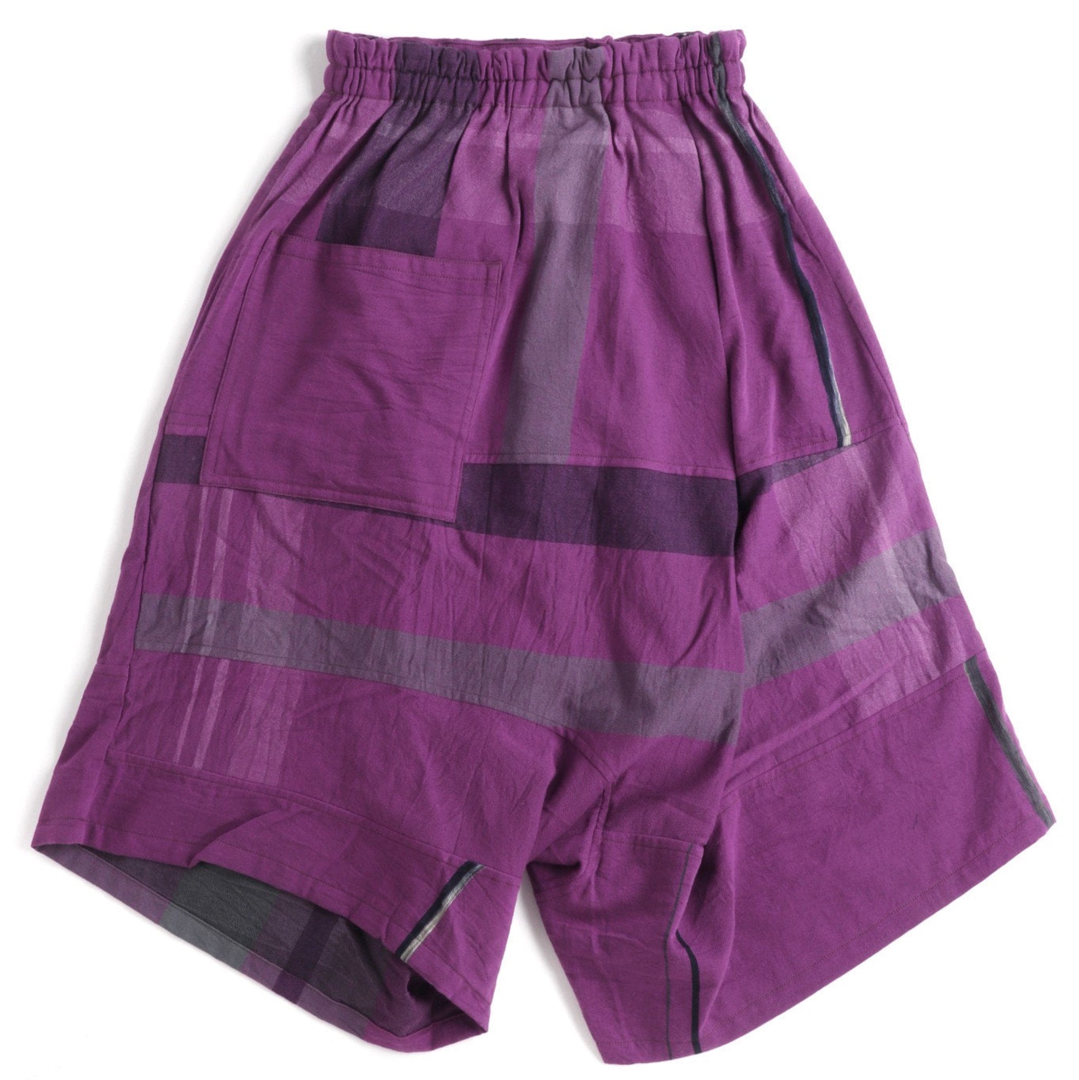 Tamaki Niime Drop Rise Cotton Pant - Violas