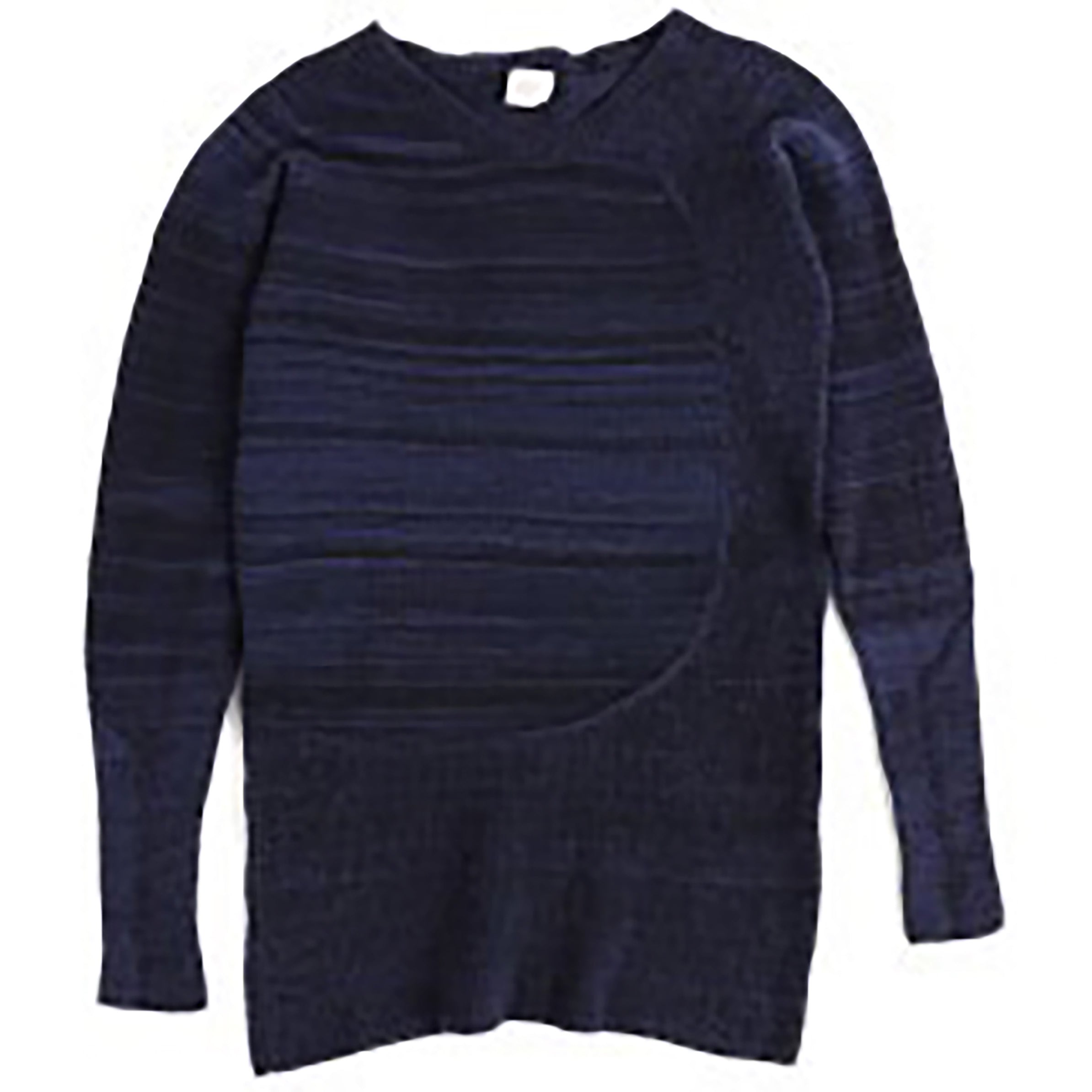 Tamaki Niime Long Cotton Sweater - Singing Blues