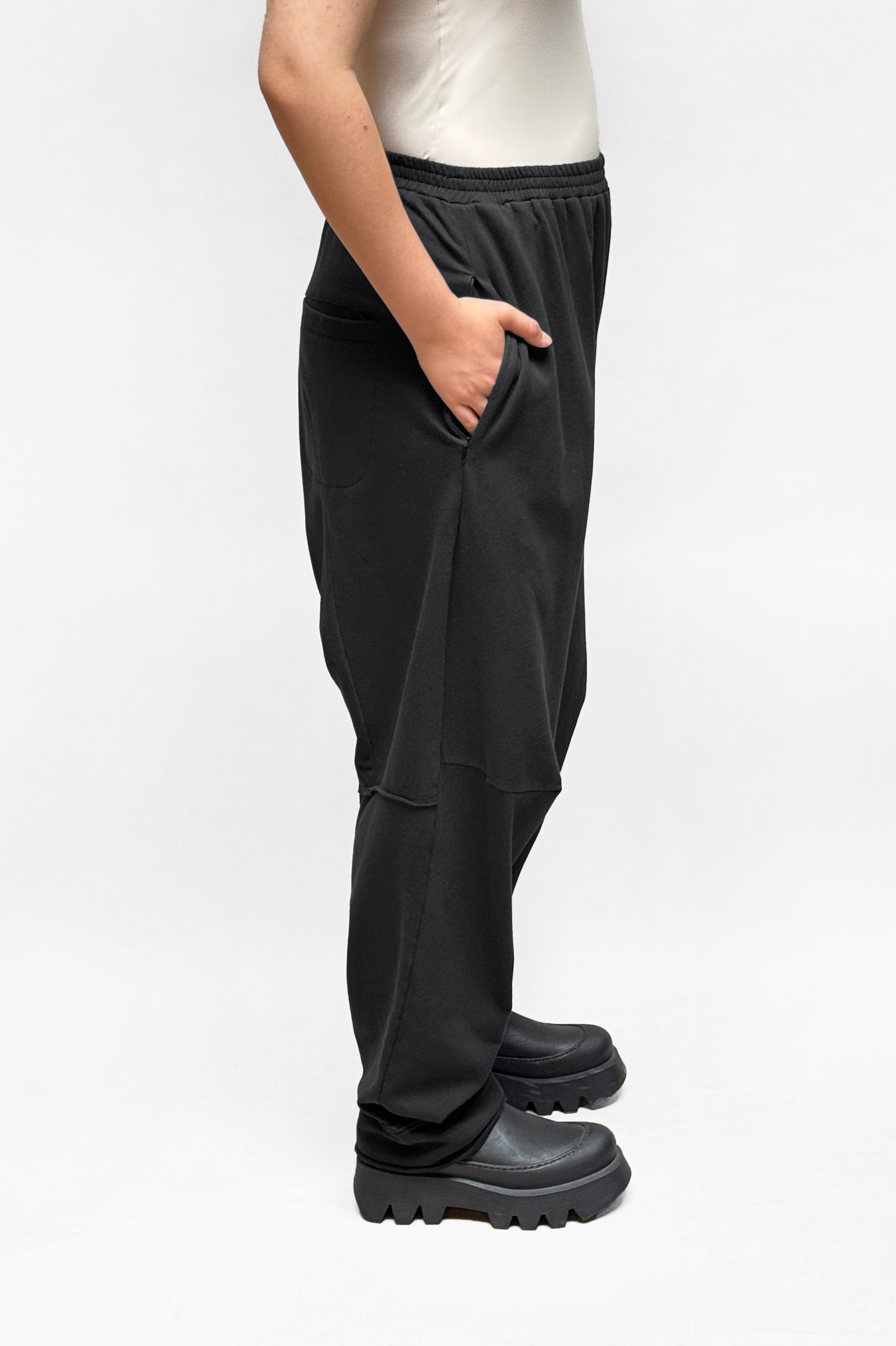 Zilberman - Cotton Fleece Drop Rise Pant