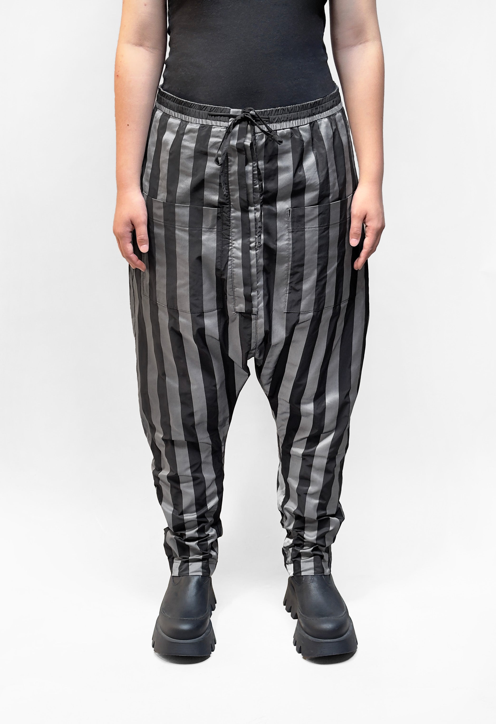 PLU Drop Rise Pant in Stripes