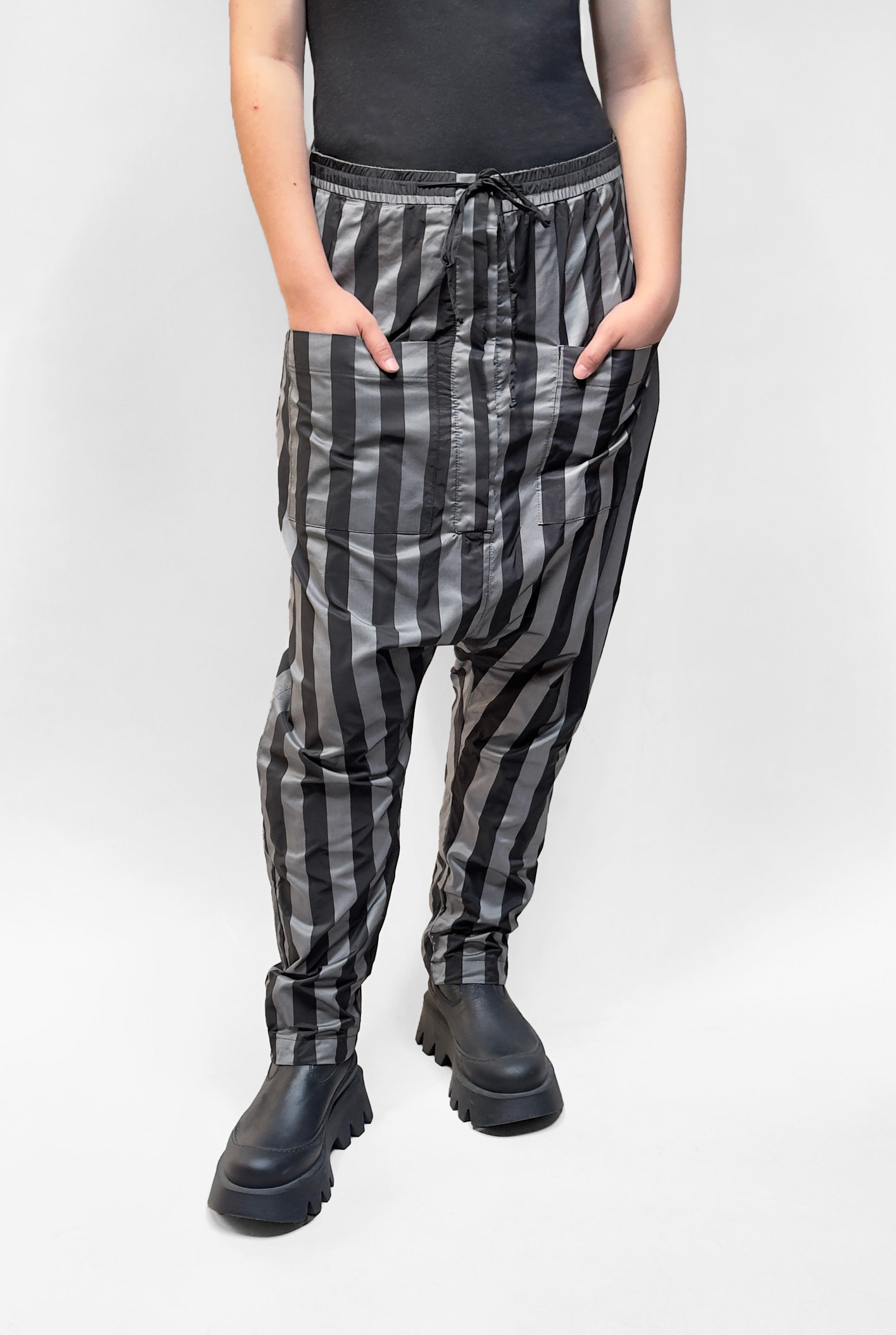 PLU Drop Rise Pant in Stripes