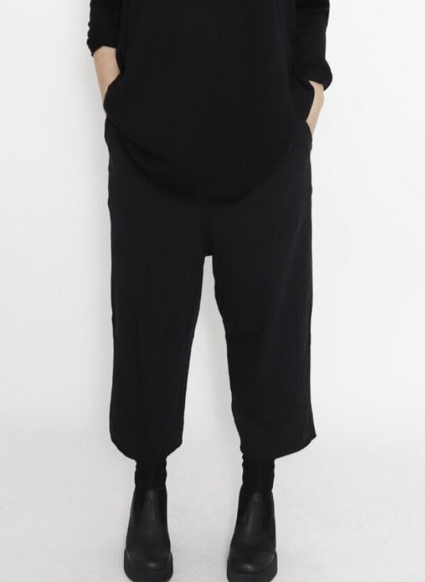 Sort Aarhus Wide Leg Pant