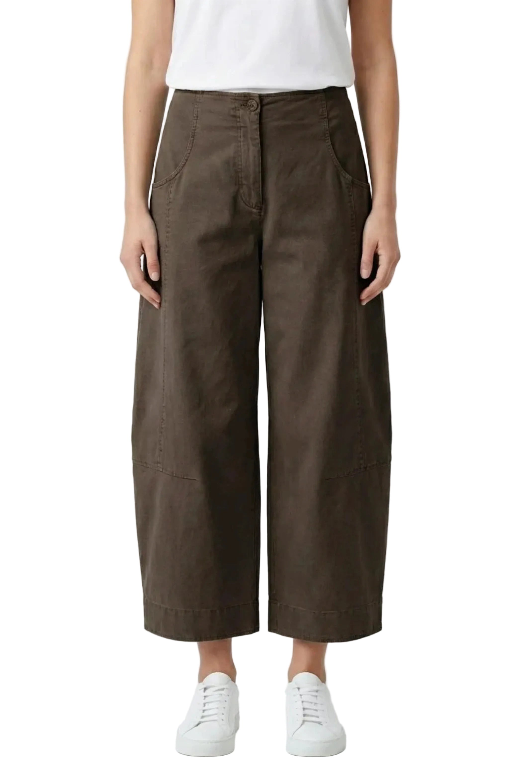 OSKA Ultra Wide Leg Pant in Choco
