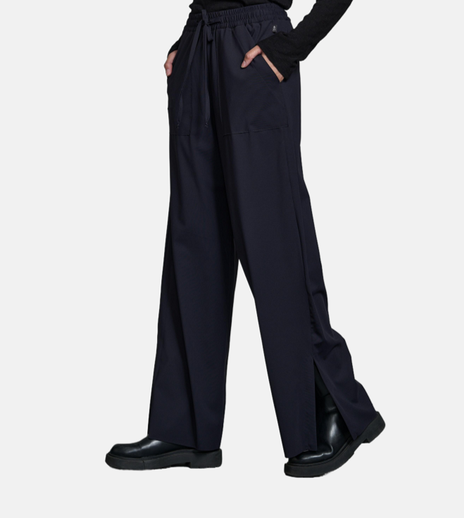 Elemente Clemente Drawstring Wide Leg Technical Pant