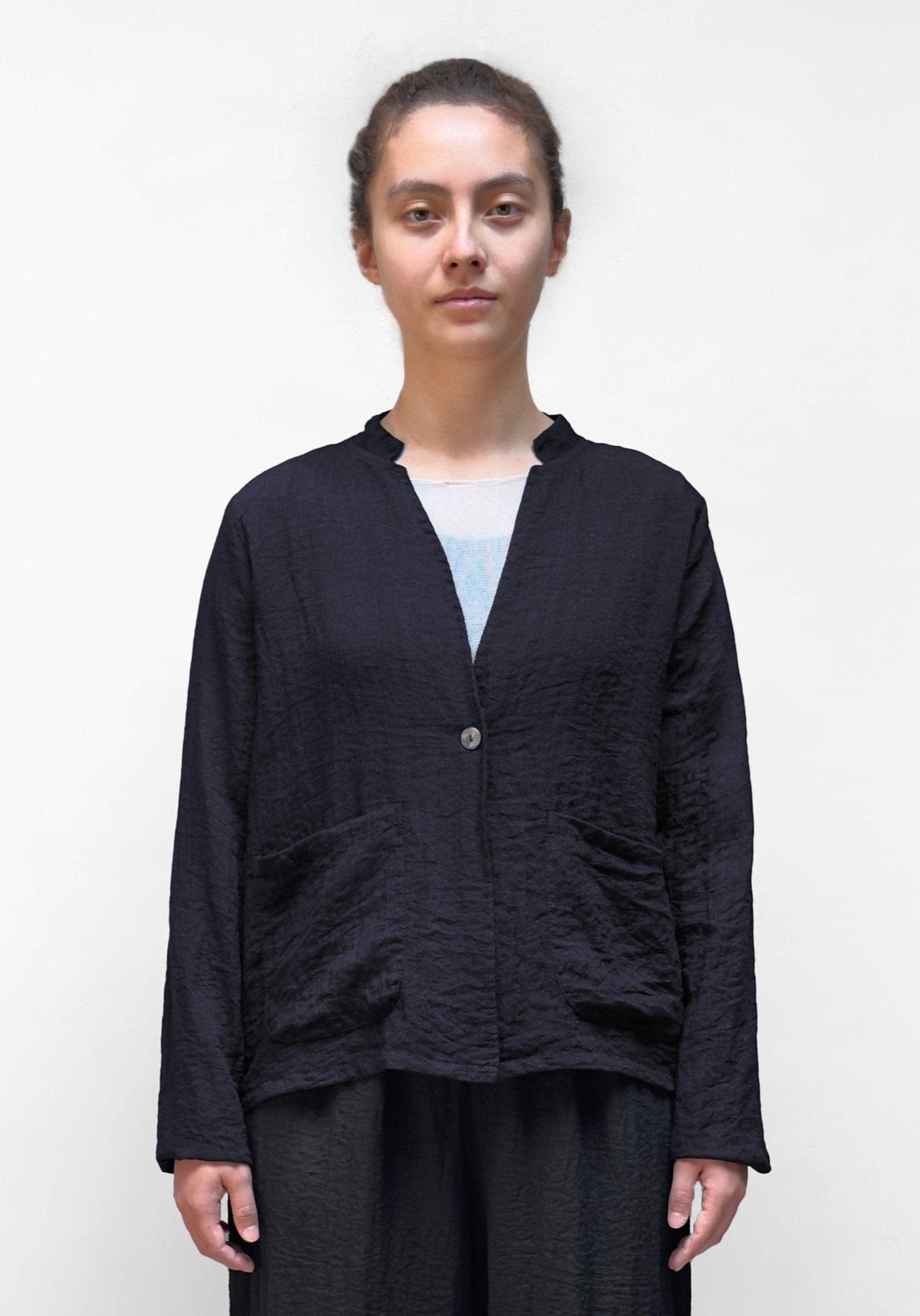 MOTION One Button Jacket in Navy