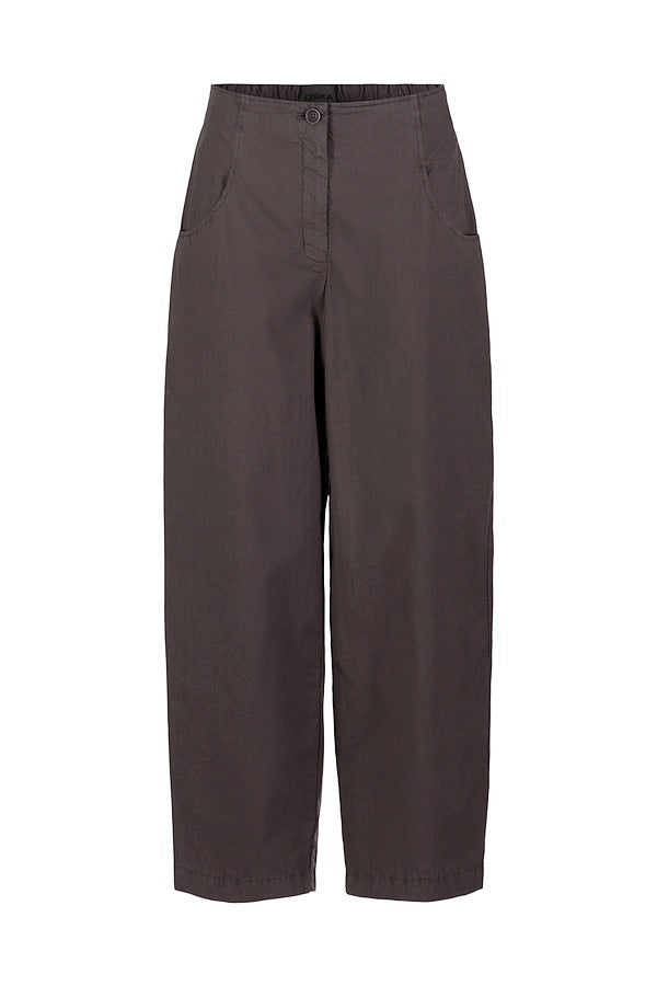 OSKA Ankle Length Cotton Pant in Metal