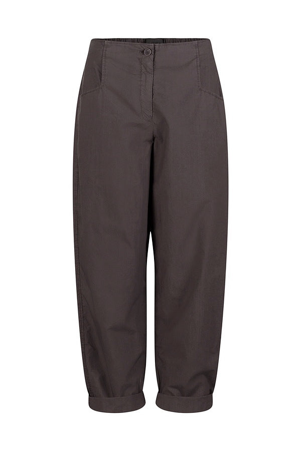 OSKA Tapered Cotton Pant in Metal