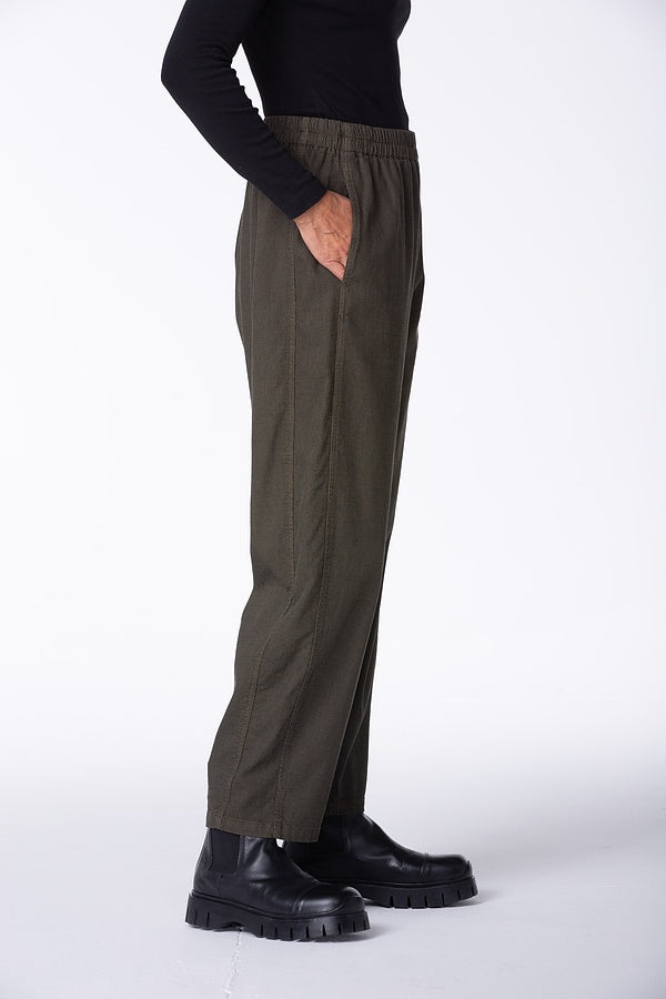 Oska Mini Waffle Textured Pant in Stream