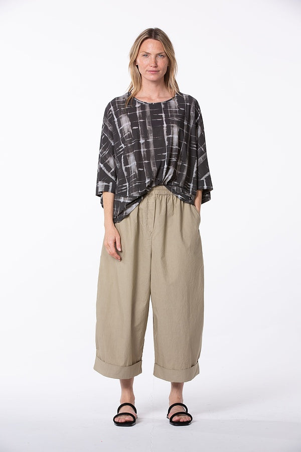 OSKA Cotton Wide Leg Pant in Black