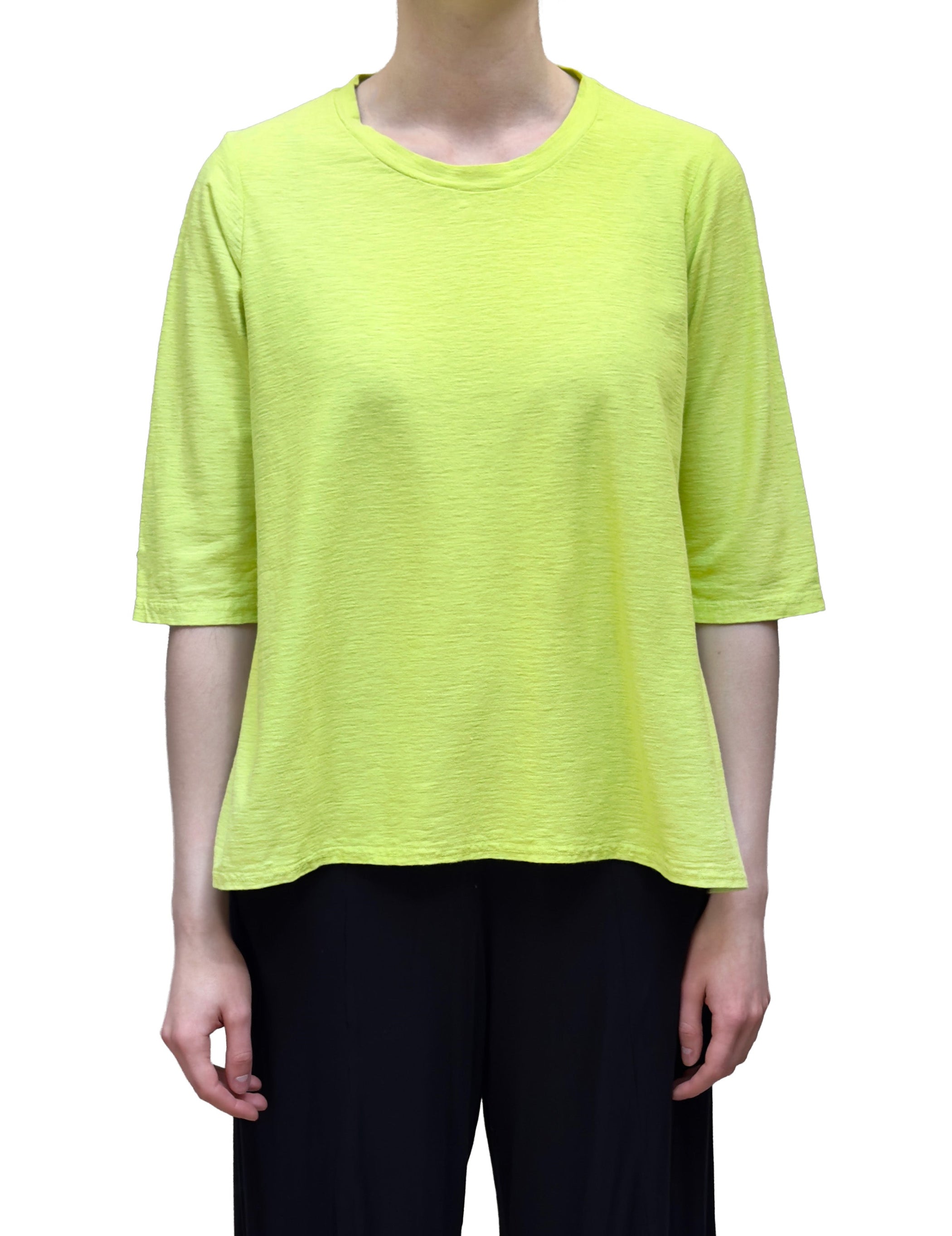 MOTION 3/4 Sleeve Hi-lo Tee in Spring