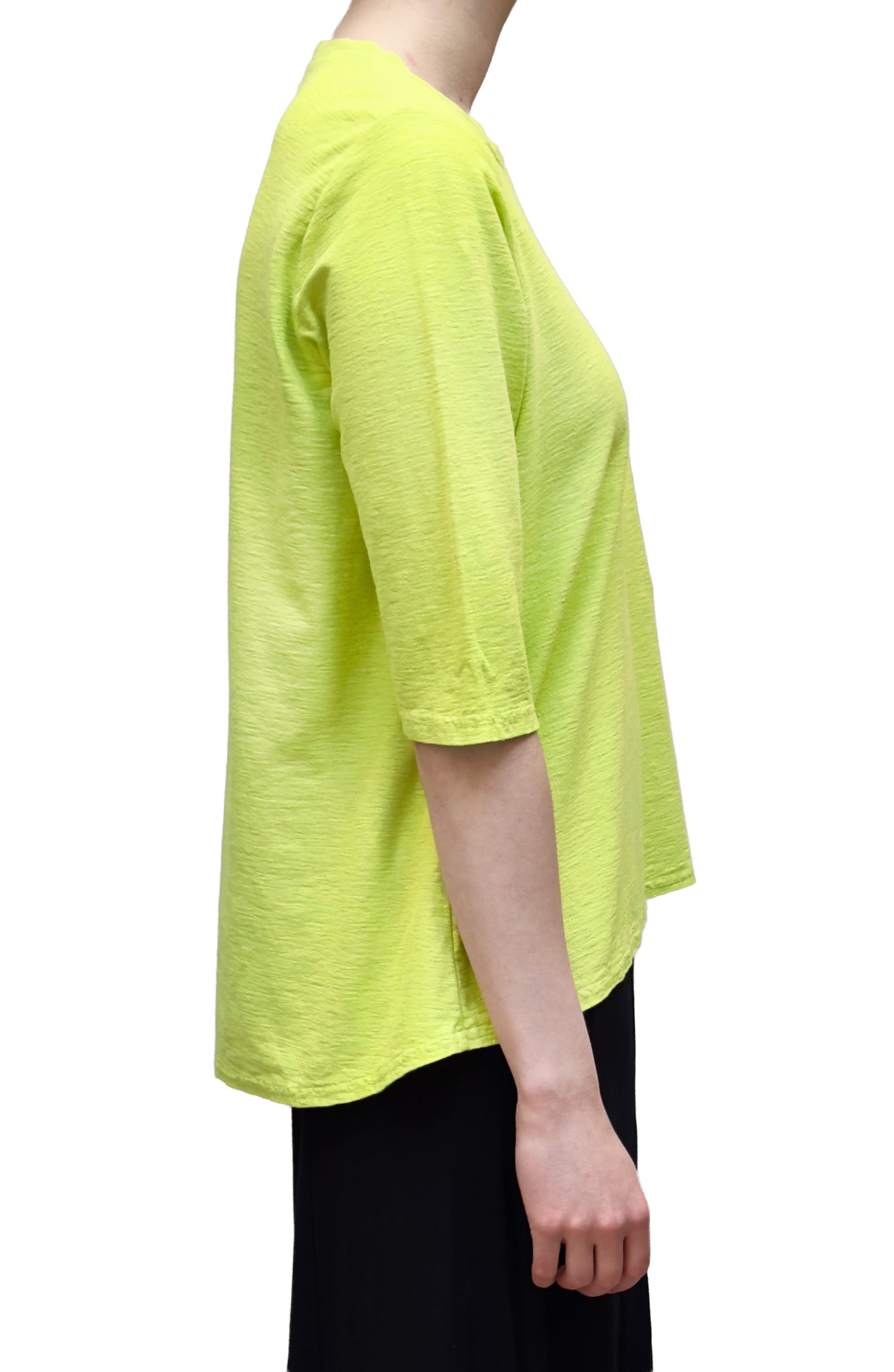MOTION 3/4 Sleeve Hi-lo Tee in Spring