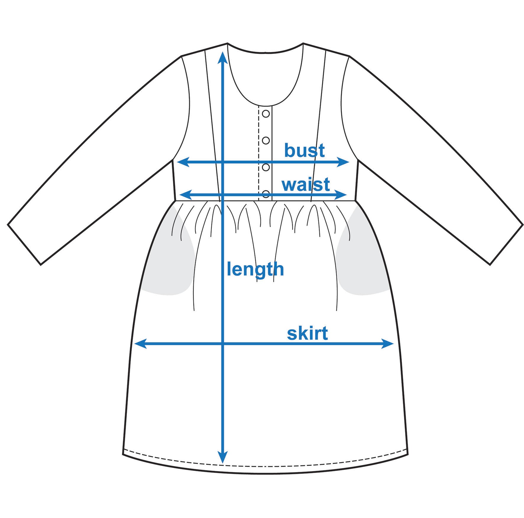 FLAX Linen Dress - Cream