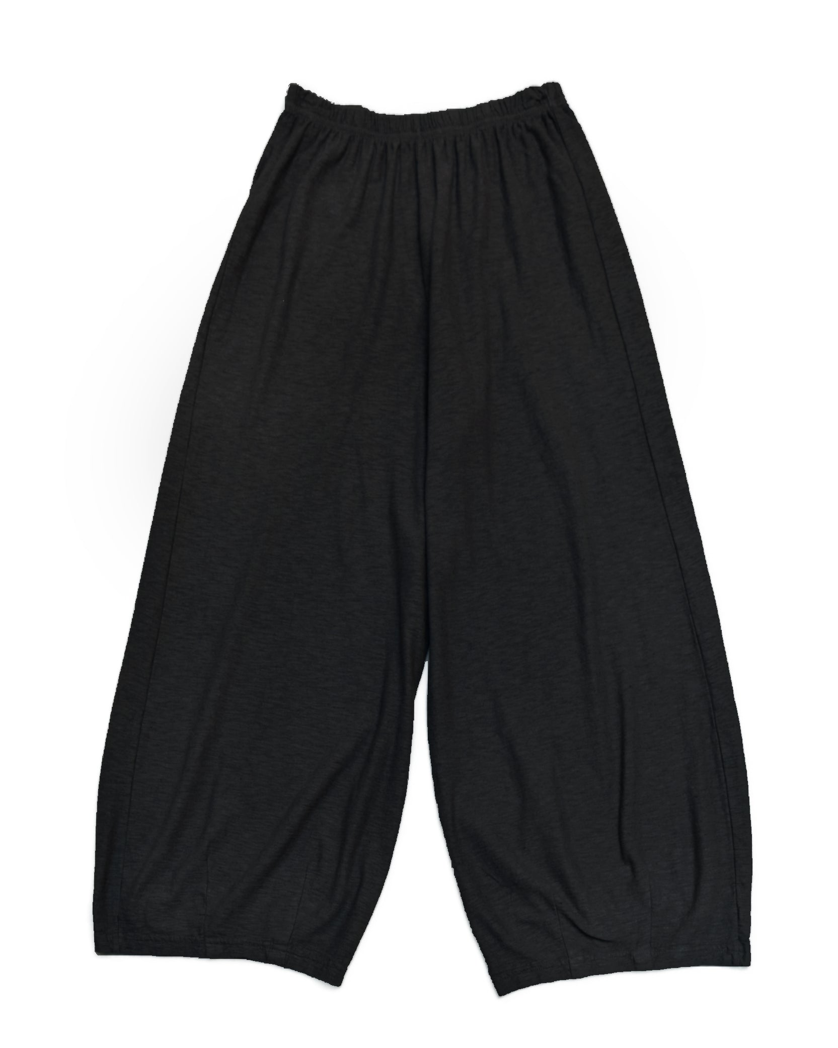 Motion Cotton-linen Darted Cropped Pants