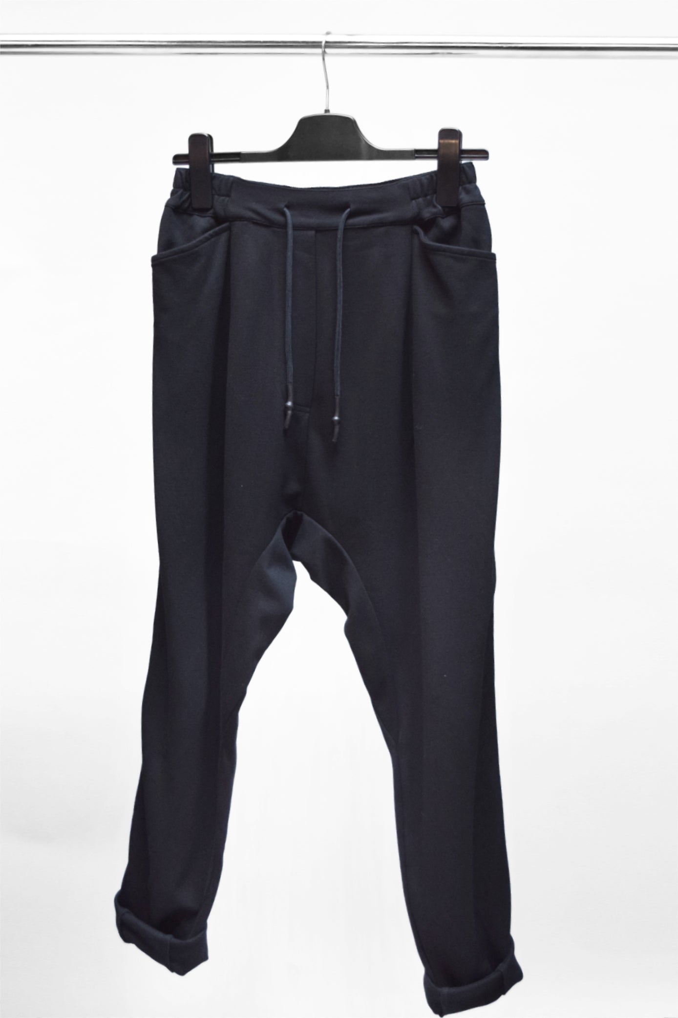 RUNDHOLZ Black Label: Drop-rise Pants with Grosgrain Stripes