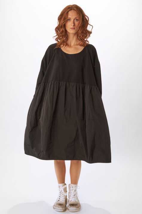 Rundholz Black Label oversize bubble dress with memory skirt.